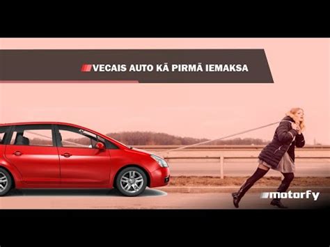 auto kā pirmā iemaksa
